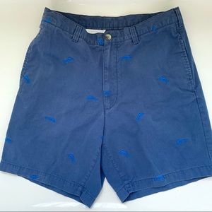 Hook & Tackle Navy Cotton Shorts Men’s 36